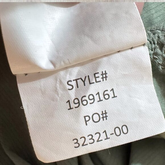 prAna Brittany Hooded Tunic Dress Deep Olive Green Size L - Picture 6 of 6